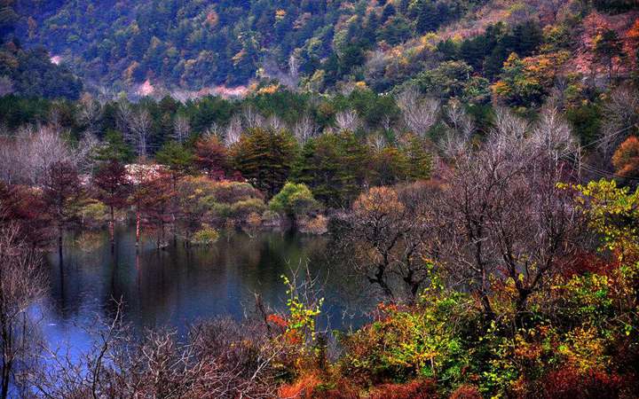 鳌山湑水生态庄园周边景色