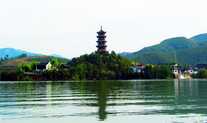 瀛湖风景