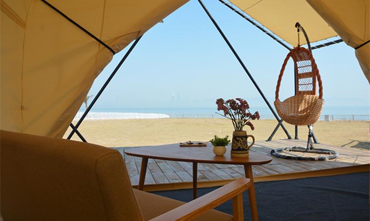 帐篷+露营营位（含早餐两份/双鱼岛门票两张）